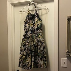 Hawaiian Print Dress